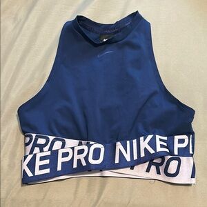 Nike Pro Navy Sports Top